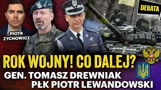 Rok agresji Putina. Czy Ukraina pokona Rosję? - Tomasz Drewniak i Piotr Lewandowski