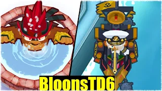 WELCHER WASSERHELD IST AM STÄRKSTEN? - Bloons Td6 [Deutsch/German]