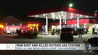 Man shot, killed outside gas station in southwest Houston, police say