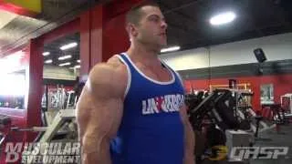 Evan Centopani | Arnold Classic 2014 Prep | Shoulders & Arm Training