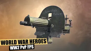World War Heroes Maxim Minigun Machine Gun Review