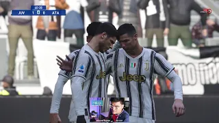 PES 2021- Ronaldo Skill-Juventus vs Atalanta  | Serie A TIM 20/21|| Gameplay PC