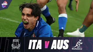 EXTENDED HIGHLIGHTS | Italy v Australia | Autumn Nations Series