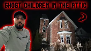 THIS AIRBNB MANSION IS HAUNTED BY CHILDREN IN THE ATTIC ( PARANORMAL CAUGHT ON CAMERA)