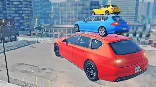 Large, Medium, Small CAR, WHICH WILL WIN THE BATTLE in BeamNG drive?