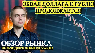 ОБВАЛ КУРСА доллара/рубля продолжается. НЕРЕЗИДЕНТОВ ВЫПУСКАЮТ! НОВЫЙ ВИРУС. Обзор рынков