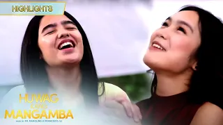 Mira and Joy happily receive donations for the church | Huwag Kang Mangamba