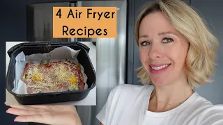 4 QUICK AIR FRYER RECIPES | WHAT TO COOK IN AN AIR FRYER | Kerry Whelpdale