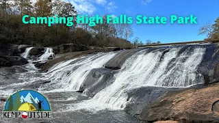 Camping and Exploring High Falls State Park | Best Places to Camp and See Waterfalls in Georgia
