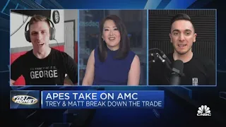 Apes take on AMC — Inside the trade with Trey and Matt