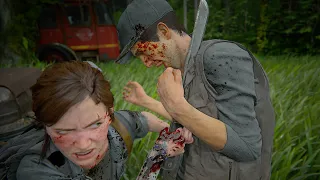 The Last Of Us 2 - Aggressive  Gameplay and Brutal Kills [6]