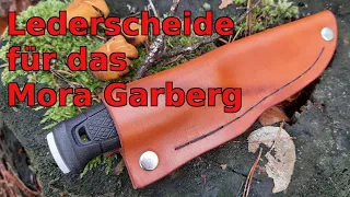 Selbermachen: Eine Lederscheide für das Mora Garberg, zu Hause mit ganz einfachen Werkzeugen