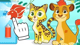 BABY PETS 🐱🐶 Kira and Max dress up as lions 🦁 Cartoons for Children