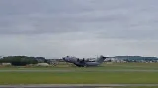 AN-70 & A400M Paris Air Show 2013