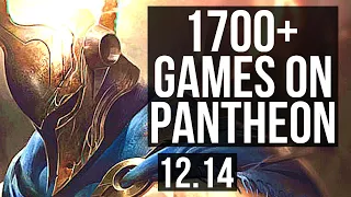 PANTH vs FIORA (TOP) | 3.1M mastery, 1700+ games, 7/1/4, Godlike | EUW Grandmaster | 12.14