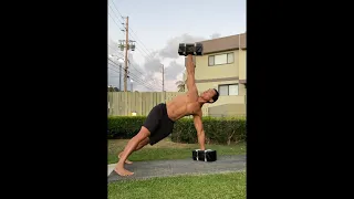 FitPro Hawaii Workout - Renegade Snatch Row 20-70 lbs. - May 27, 2021, 6:55 pm