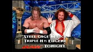 Triple H vs. Eugene | September 6, 2004 Raw [Steel Cage Match]
