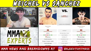 Bellator 252 Daniel Weichel vs Emmanuel Sanchez 2 Prediction & Betting Odds