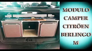 Camper Module for Citroen Berlingo M 🚐