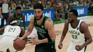 Boston Celtics vs Milwaukee Bucks - NBA Playoffs 2022 Second Round Game 4 Full Game - NBA 2K22 Sim