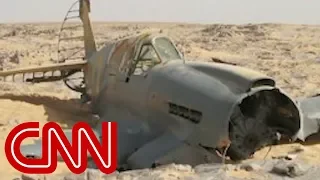 Wreckage of a WWII plane that crashed 70 years ago is found in the Sahara Desert