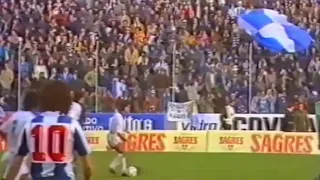 FC Porto (2-2) Vitória de Guimarães 1986/1987, CN - Jornada 17