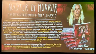 Master of Horror Mick Garris Q&A at Son of Monsterpalooza.