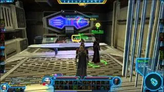 SWTOR Taris Quest: Encounter w/ Thana Vash feat.Darth Gravus, Orda & Zombie Jedis! part 1 (Spoiler)