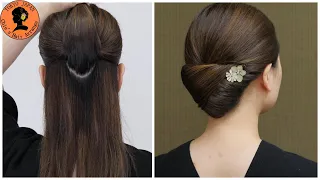 【updo hairstyles】Easy bun hairstyle // hair tutorial // chinon // hair stylist