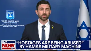 Israel-Hamas war: Israeli govt. update on war operations, 'Hamas abuses hostages' | LiveNOW from FOX