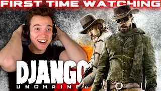 Django Unchained (2012) is SO FLIPPIN GOOD!! | First Time Watching | (reaction/commentary/review)