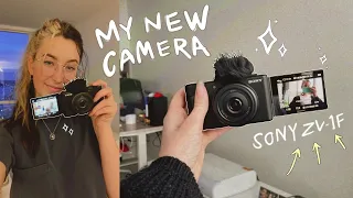 Testing my new vlog camera! Sony ZV1F