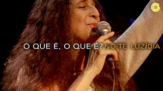 Maria Bethânia - "O Que É, O Que É" - Noite Luzidia (Ao Vivo)