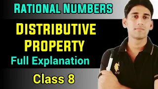 Distributive Property Of Rational Numbers / Class -8 /Ch- 1/ NCERT