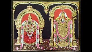Tanjore Painting #govindha #god #Om Namo venkatesha #om # Om Namo Narayana #Srinivasa 🙏🙏
