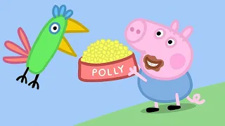 Peppa Pig Full Episodes | Polly's Holiday | Cartoons for Children