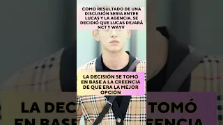 LUCAS SALE DE NCT Y WAYV😭🤬#kpop #shorts #lucasnct #wayv #nct #huangxuxi