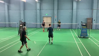 25 April 2024  SA Veteran Social Badminton Game