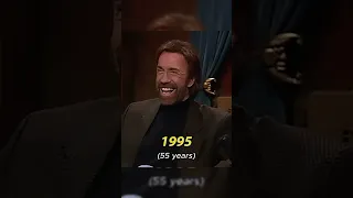 Chuck Norris through the years #chucknorris