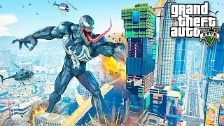 ЭВОЛЮЦИЯ ГИГАНТСКОГО ВЕНОМА В GTA 5 МОДЫ! VENOM ОБЗОР МОДА В GTA 5! ГТА ИГРЫ МОД (GTA 5 Mods)