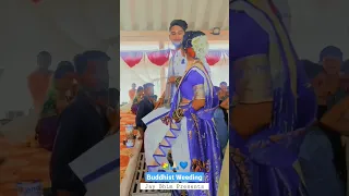 Buddhist wedding 💙| Buddhist marriage status 💙💐 #jaybhim #shorts  #wedding #youtubeshorts #trending