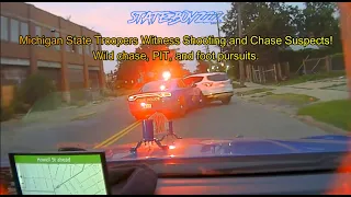 State Troopers Witness Shooting While on Traffic Stop | High Speed Chase Through Detroit