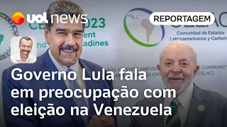 Governo Lula cita preocupação com eleição na Venezuela; 'Parece ditada pelos EUA', diz país | Jamil