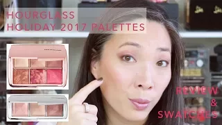 Hourglass Holiday 2017 Palettes - Review & Swatches!