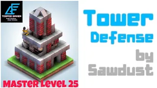 Mekorama Tower Defense By Sawdust | Master Level 25 | Gameplay Walkthrough | How To Play New Level