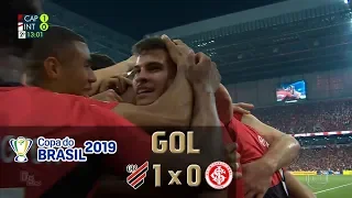 Gol - Athletico Paranaense 1 x 0 Internacional - Final Copa do Brasil 2019