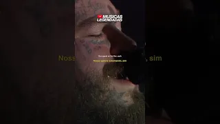 #Shorts | (Ao vivo, acústico) Post Malone - Go Flex (Legendado | Lyrics + Tradução)