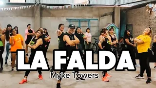 LA FALDA - MYKE TOWERS - GUSTAVO AQUINO 🚨 VIRAL TIKTOK - ZUMBA