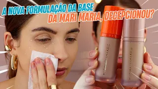 A BASE DA MARI MARIA MUDOU MUITO? A VELVET SKIN (MINHA FAV) FOI REFORMULADA E EU COMPAREI AS DUAS!