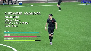 Alexander Jovanovic - 23 years old central midfielder I PESPILA